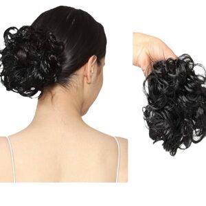 MoonEyes Women's Synthetic Fiber Hair Bun Hair piece For Women Brown